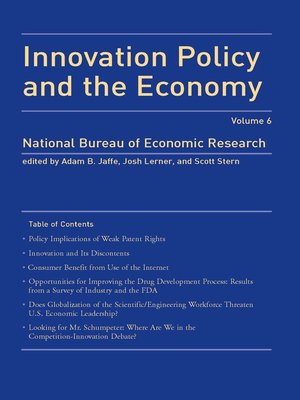 cover image of Innovation Policy and the Economy